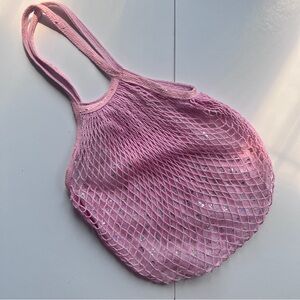 Y2K Retro Mermaid Fishnet Tote